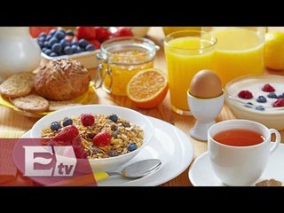 Entrevista con la nutrióloga Florencia de Luna,  "Desayuno saludable" / Salud