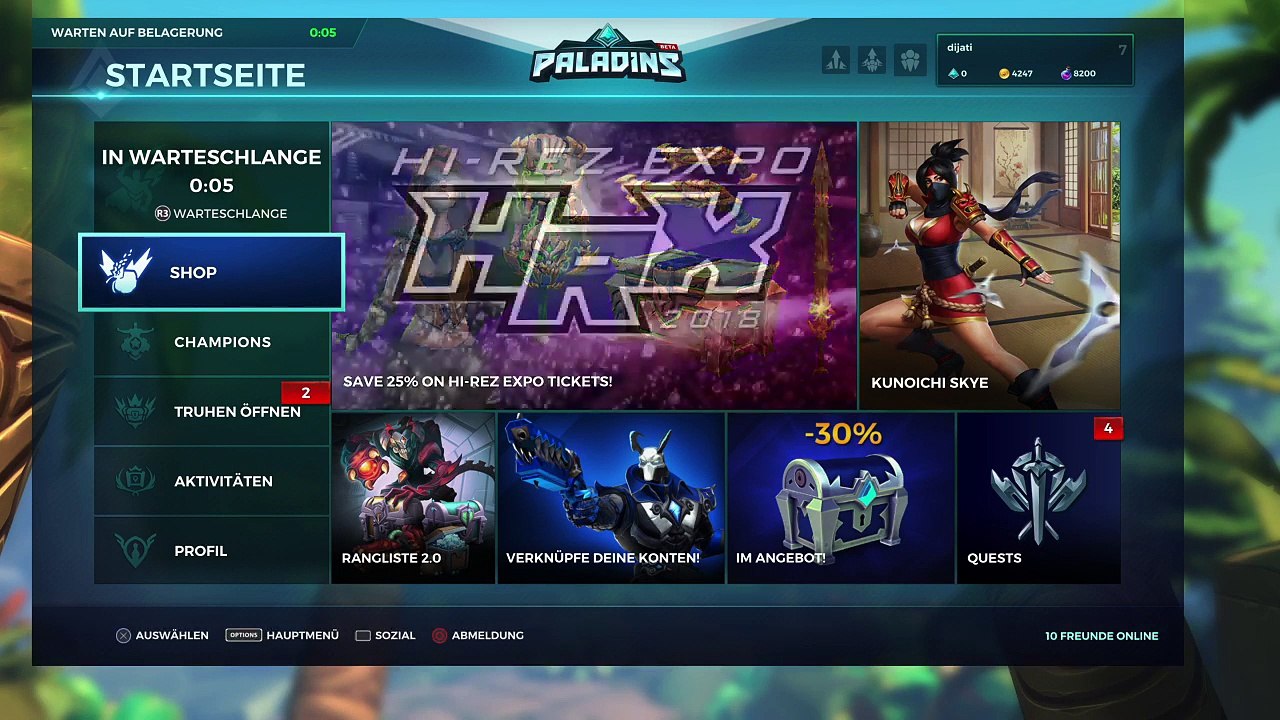 2# Paladins (23)