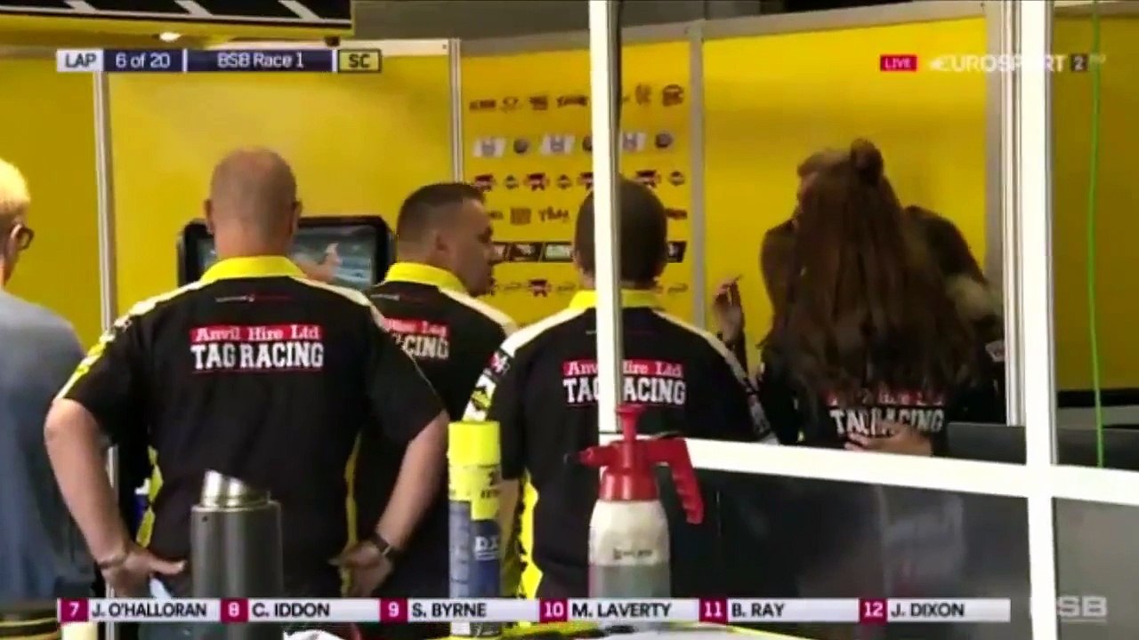 British superbike 11.rennen aus brands hatch