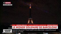Attentat de Barcelone : la tour Eiffel s'éteint symboliquement