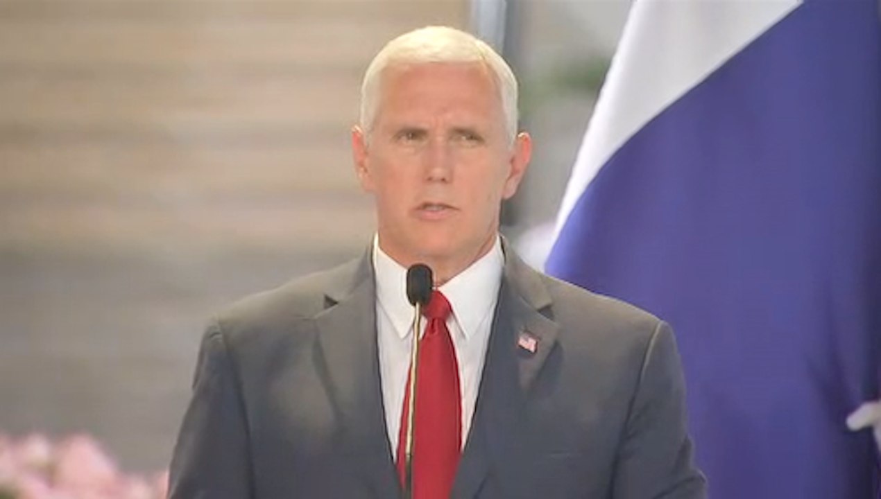 Pence: U.S. and allies will drive the 'evil of radical Islamic terror from the face of the earth'