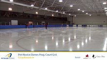 Championnats québécois d'été 2017 / Camille Perreault / Pré-Novice Dames Prog. court
