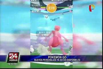 Pokémon GO: nuevos personajes ya están disponibles en Japón