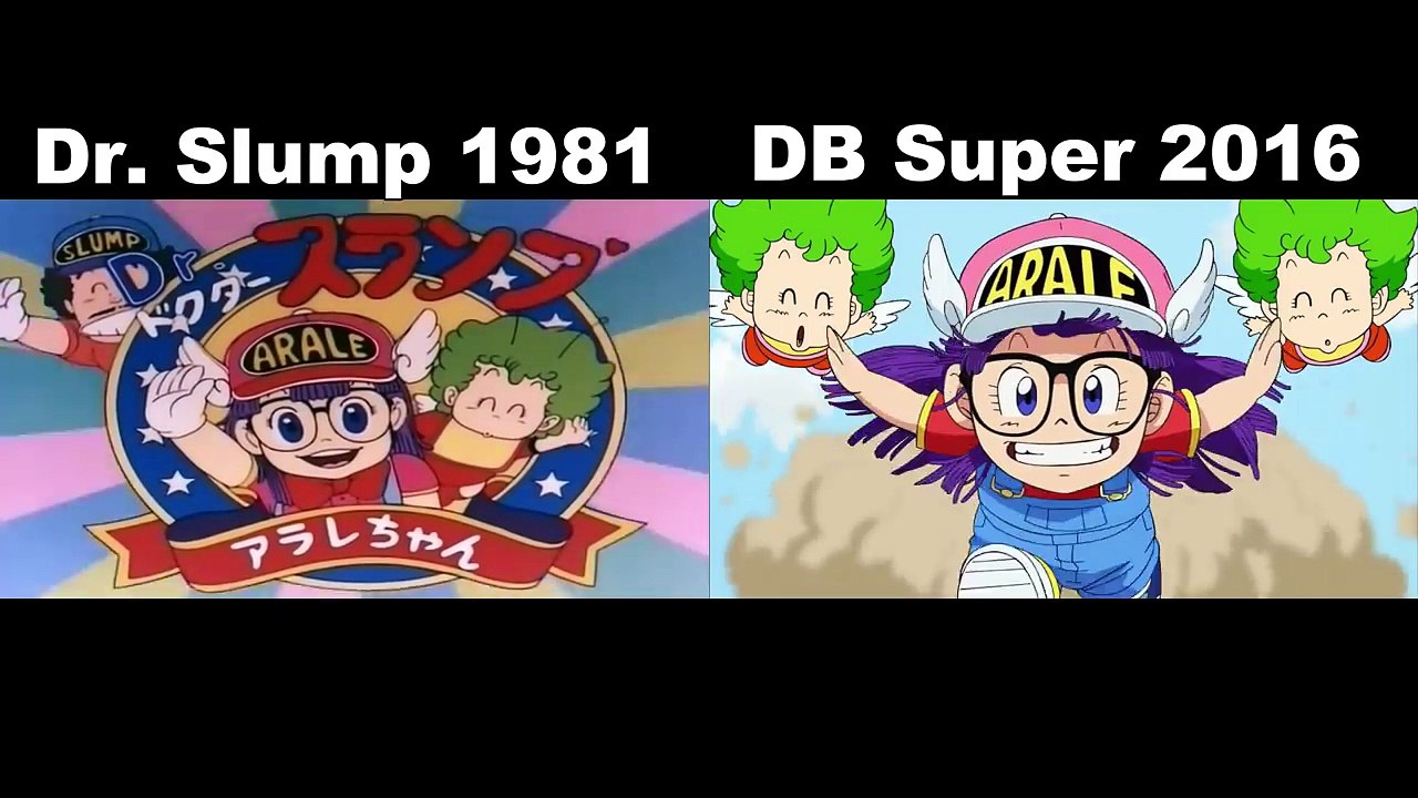 Dr. Slump Opening Comparison