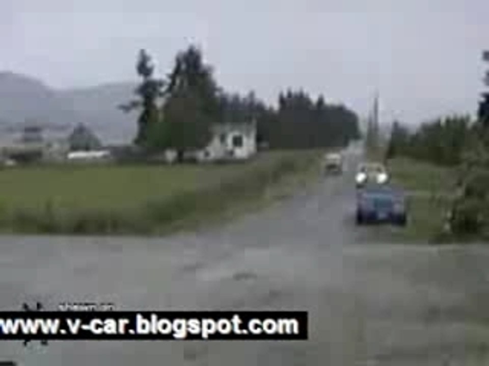 Hippy VW Van Jumping