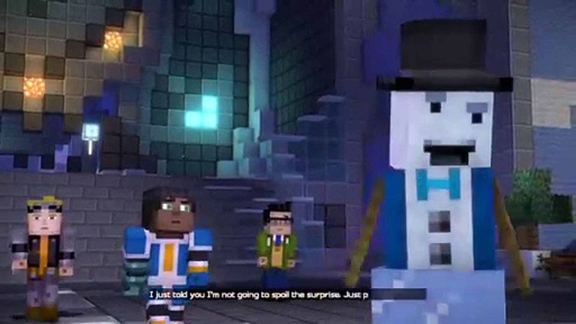 Minecraft Story Mode Season 2 Episode 2 Giant Consequences 155 Video Dailymotion