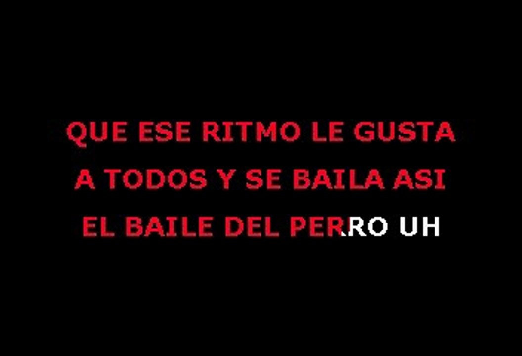 Wilfrido Vargas - El Baile Del Perrito Merengue (Karaoke)