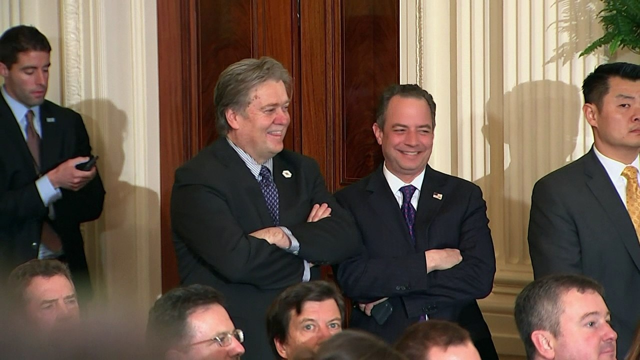 Steve Bannon: Embattled chief strategist out of Team Trump