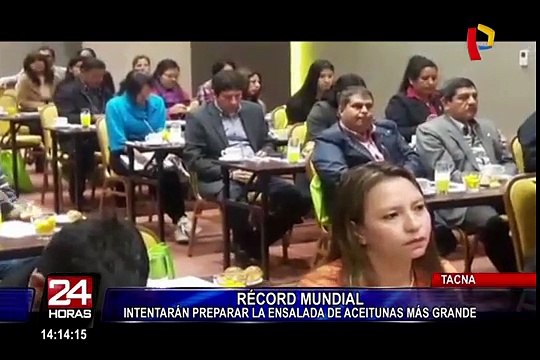 Tacna buscará Récord Guinness con ensalada de aceituna más grande del mundo