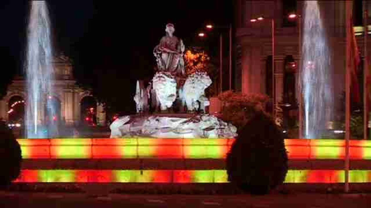 Cibeles lucirá hasta el amanecer los colores de Barcelona por los atentados