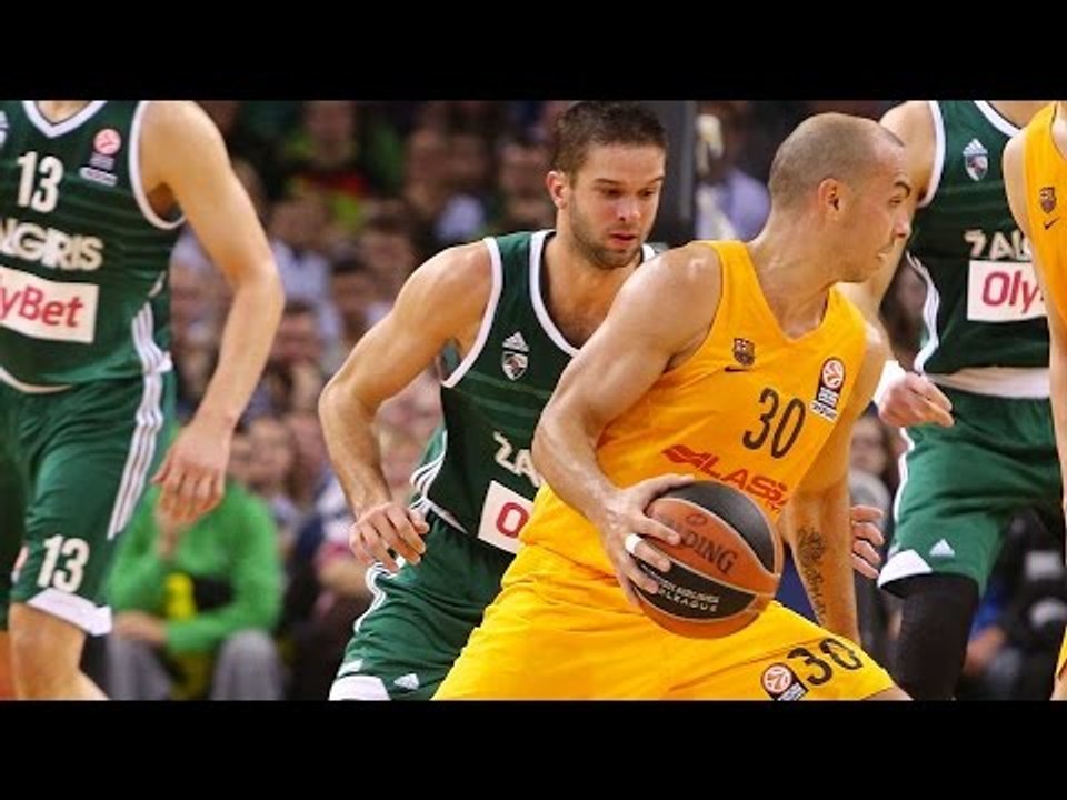 Highlights: Zalgiris Kaunas-FC Barcelona Lassa
