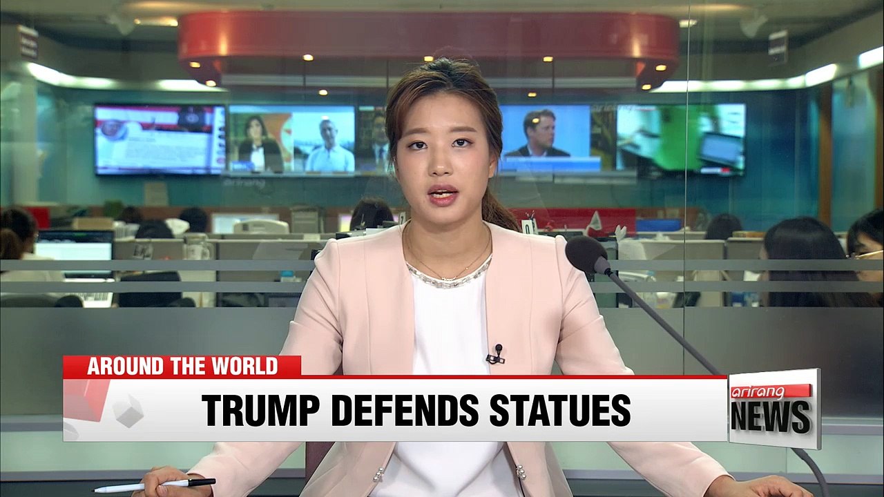 President Trump says removal of controversial Confederate statues rips apart history and culture