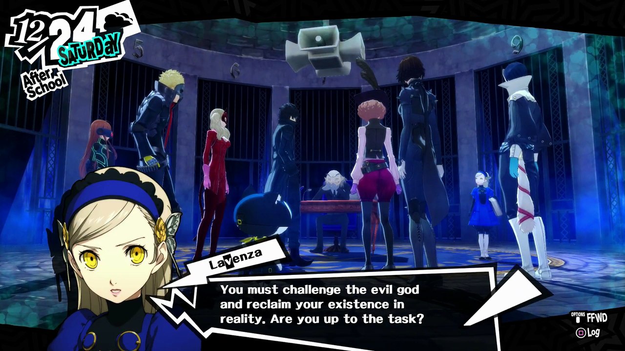 PERSONA 5 FIRST TIME PLAYTHROUGH PART 349 - REAL IGOR, MONA DISCOVERY & HERALD OF DEATH BOSS