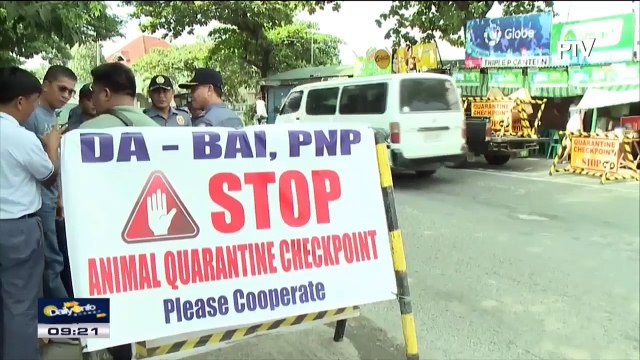 Unang batch ng mga sundalong tutulong na pigilan ang pagkalat ng bird flu virus, ipinadala na sa Pampanga