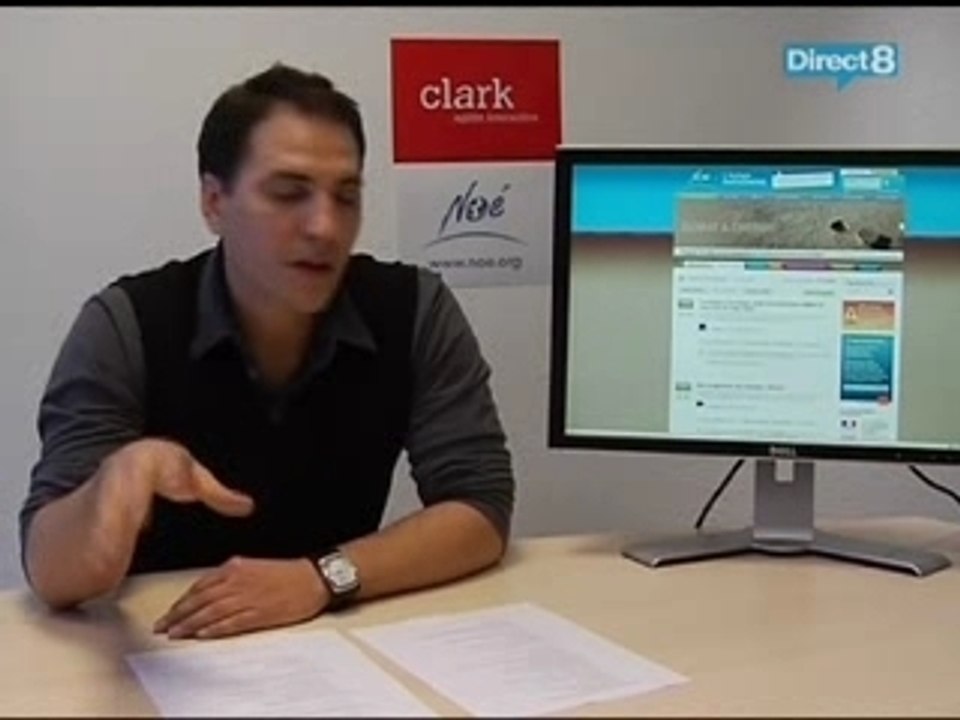Mathieu Parc sur Direct 8