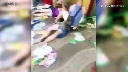 Cảnh tượng khủng bố kinh hoàng tại Barcelona ngày 17/08