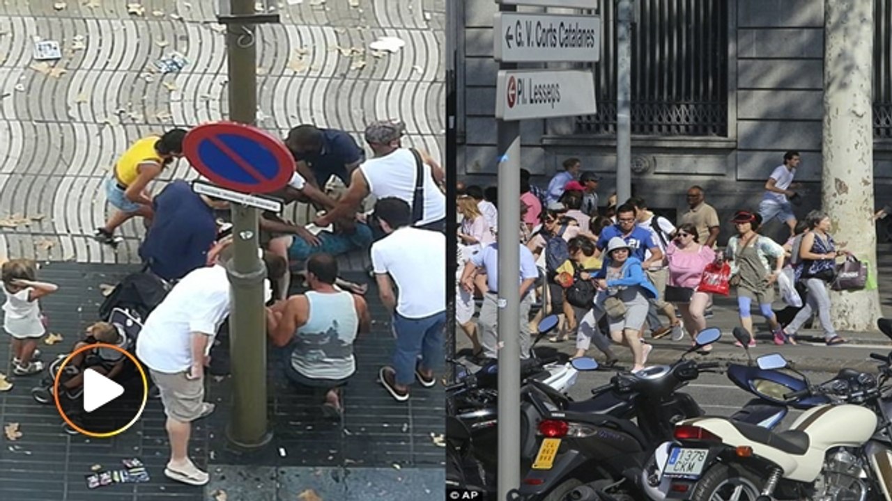 13 killed, over 100 injured in van attack in Barcelona