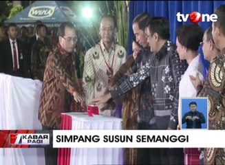 Jokowi Resmikan Simpang Susun Semanggi