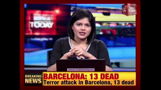 Van Crashes Into Crowd In Central Barcelona Killing 13 People