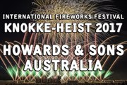 Int. Fireworks Festival Knokke-Heist 2017:  Australia - Howards & Sons - Vuurwerk - 17-8-2017