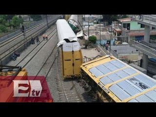 Tren se descarrila en Lechería, Estado de México / Titulares de la tarde