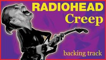 RADIOHEAD - Creep ( backing track with chords and lyrics)
