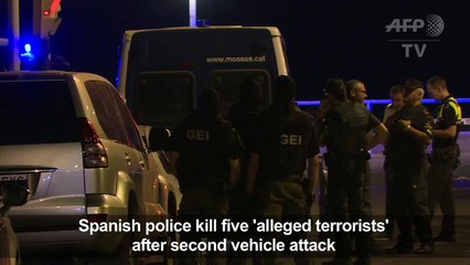 Spain: Police kill five suspects in Cambrils