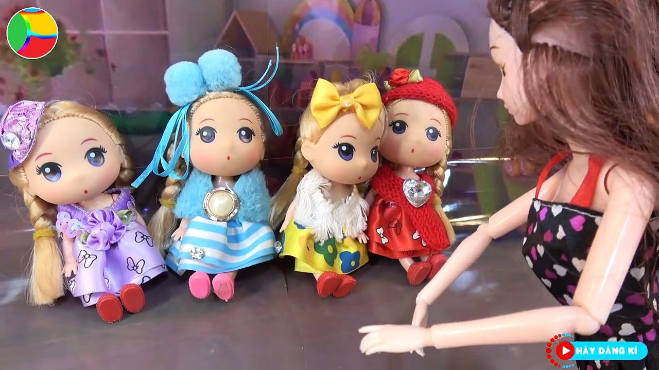 Búp bê Chibi baby doll Cô giáo HỔ DỮ hành hạ trẻ em B27 Nữ hoàng băng giá