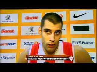 Player of the Game: Printezis, Olympiacos