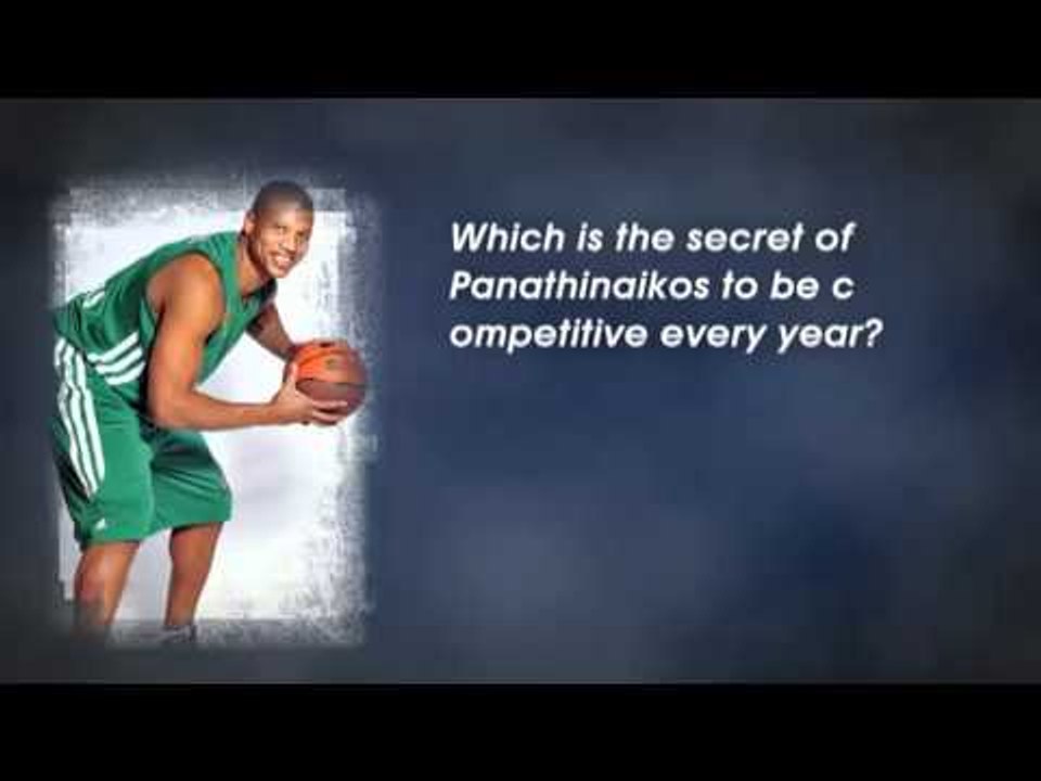Interview: Batiste -- Panathinaikos