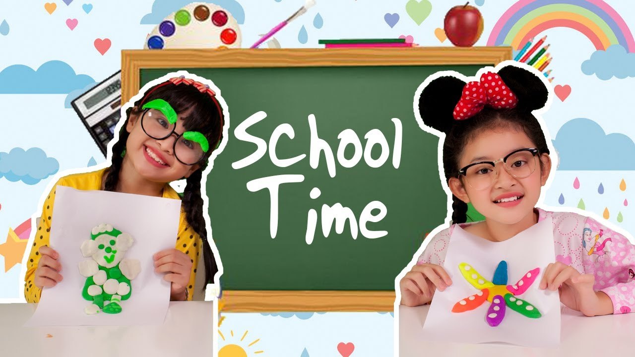 Bad Baby School Lunch Food Fight Victoria Annabelle Toy Freaks Hidden Egg Bad Kids Freak Toy Baby