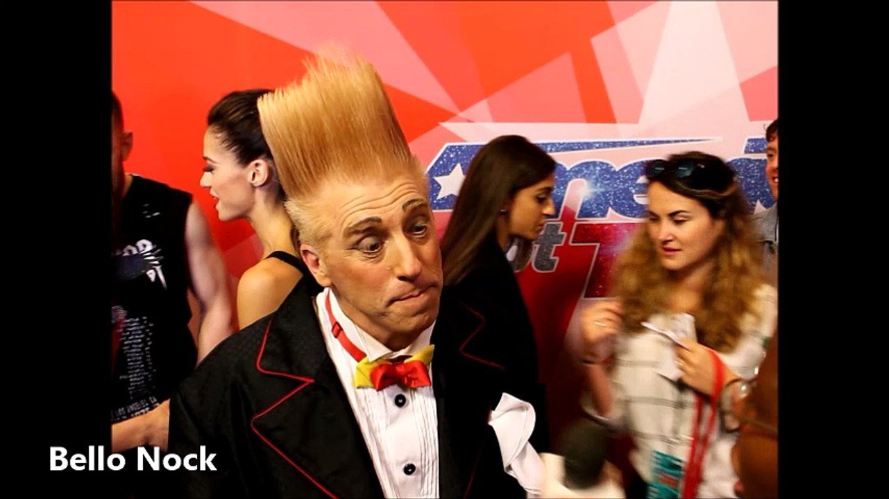 America's Got Talent 12 Live Shows Week 1 Interviews - Bello Nock