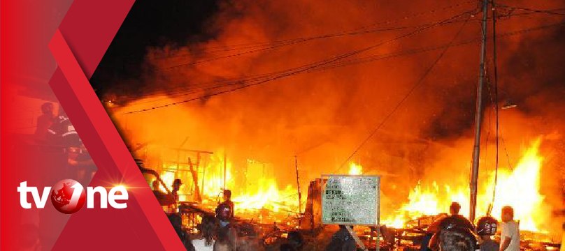 Puluhan Rumah di Pondok Labu Ludes Dilalap Api