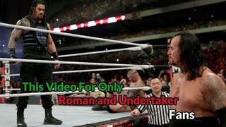 WWE The Undertaker final Match With Roman Regins _ WWE Roman VS The Undertaker