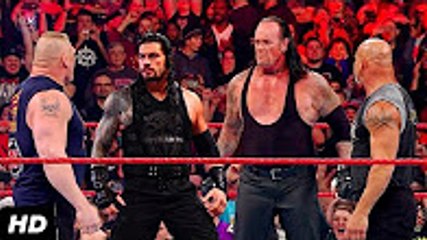 Descargar video: WWE Roman Reigns Vs Jinder Mahal _ The Undertaker Scares Roman Reigns _ WWE Monday Night RAW _ HD