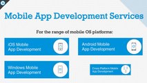 we design and develop outstanding Native and Cross-platform mobile app solutions