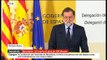 Le premier ministre espagnol s'exprime : 