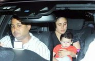 Kareena Kapoor spotted with her son Taimur at Babita's House