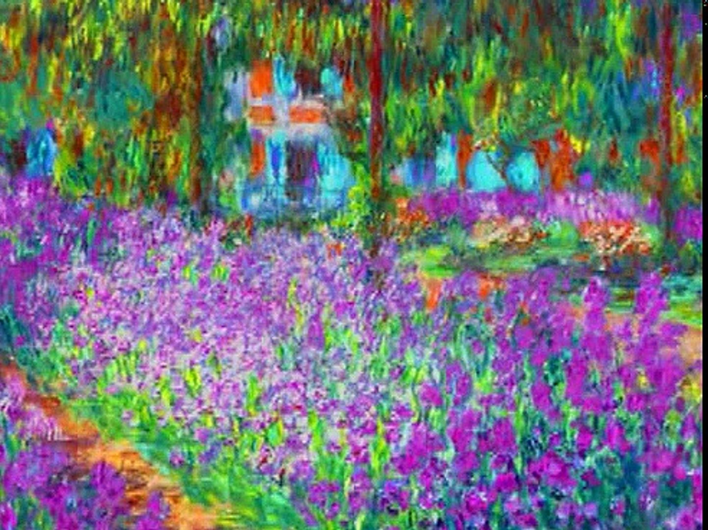 Baby monet discovering the seasons
