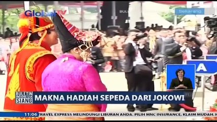 Makna Hadiah Sepeda dari Jokowi