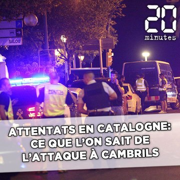 Attentats en Catalogne: Ce que l'on sait de l'attaque à Cambrils