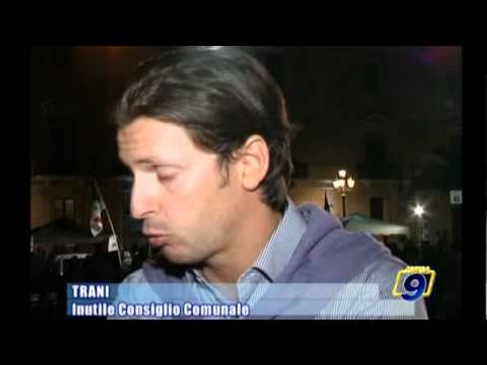 TRANI | Inutile Consiglio Comunale