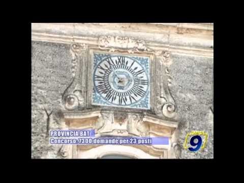 PROVINCIA BAT | Concorsi: 7300 domande per 23 posti