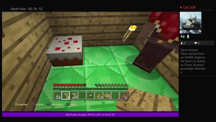 Minecraft Survival #2 başka dünyada celalksc Minecraft (21)