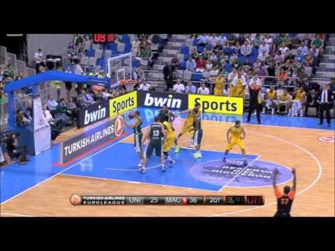 Highlights: Unicaja Malaga - Maccabi Electra Tel Aviv