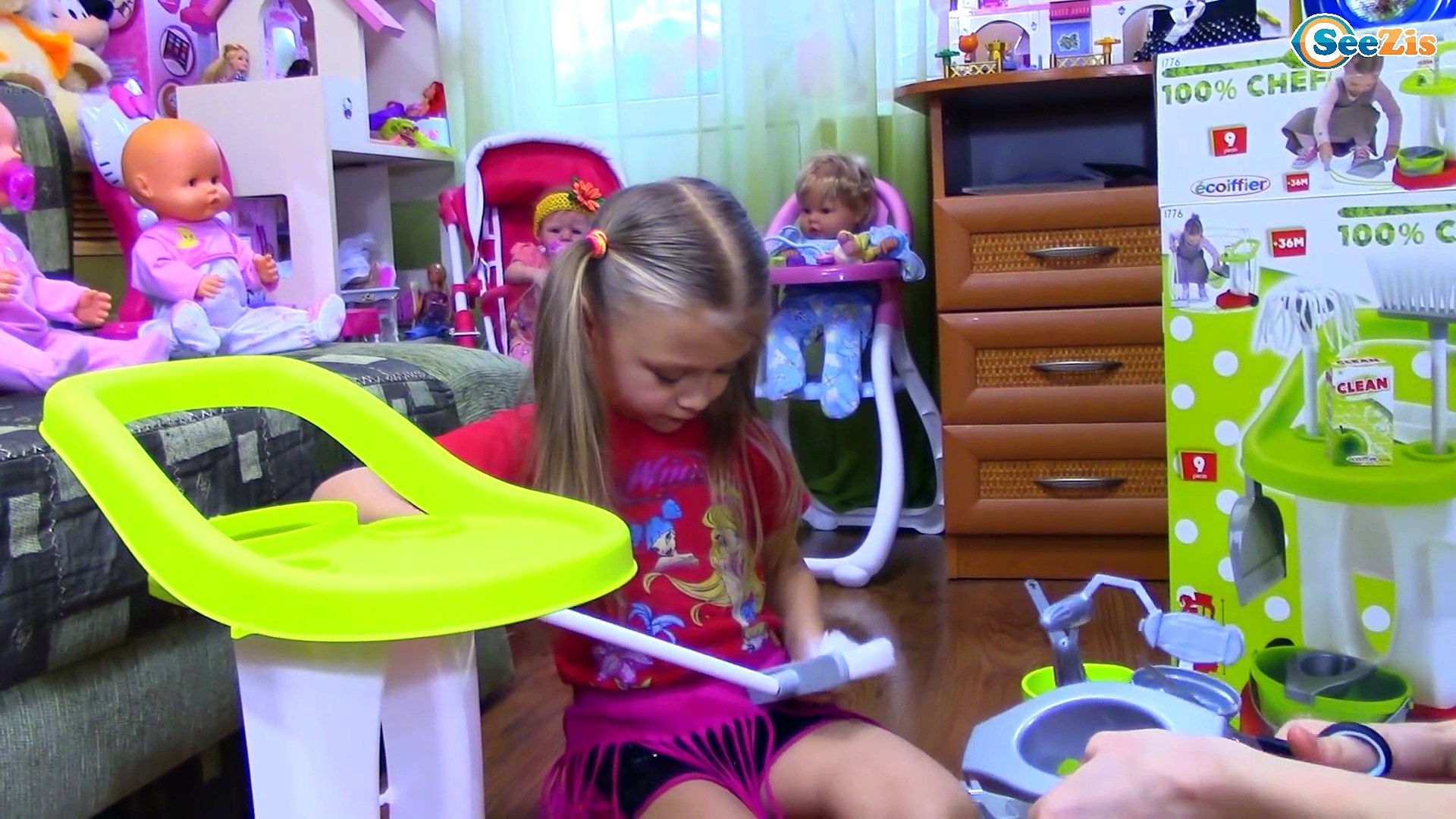 ⁣Детский игровой набор для уборки | Игрушки для детей | Children's play set for cleaning