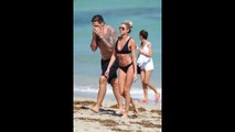 Sheldon Souray and Barbie Blank Sun Kissed