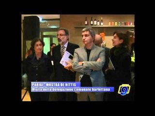 PARIGI - MOSTRA DE NITTIS | Visita della delegazione comunale barlettana