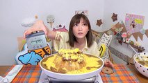 【MUKBANG】 Eating While Weighing! Cheese & Eggs Over Plenty Of Cutlet Curry! 6Kg 10728kcal[Click CC]