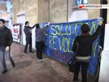 TG 07.12.11 Bari, studenti in piazza contro la manovra Monti